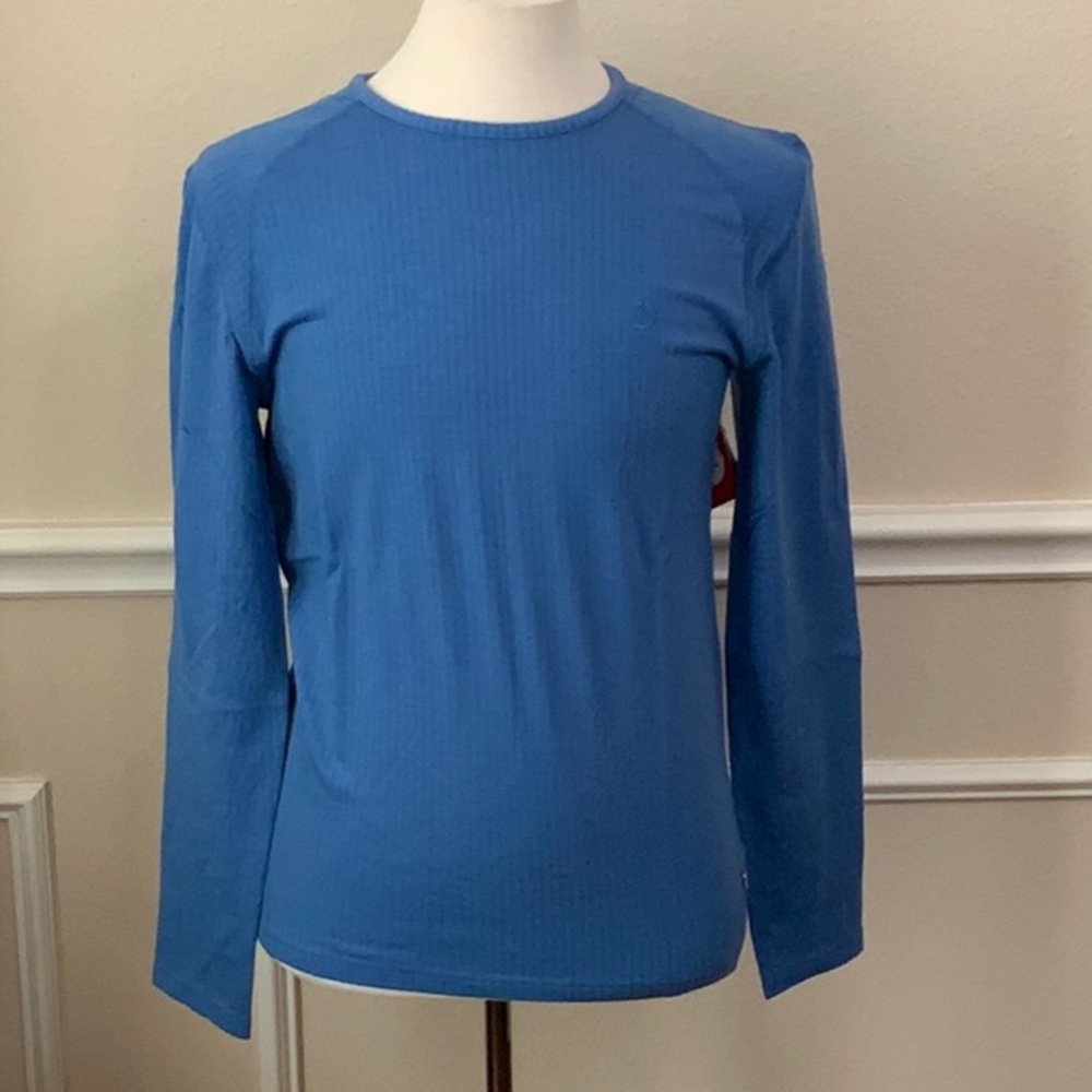 Fjallraven OVIK BASE WOOL SWEATER - Uncle Blue